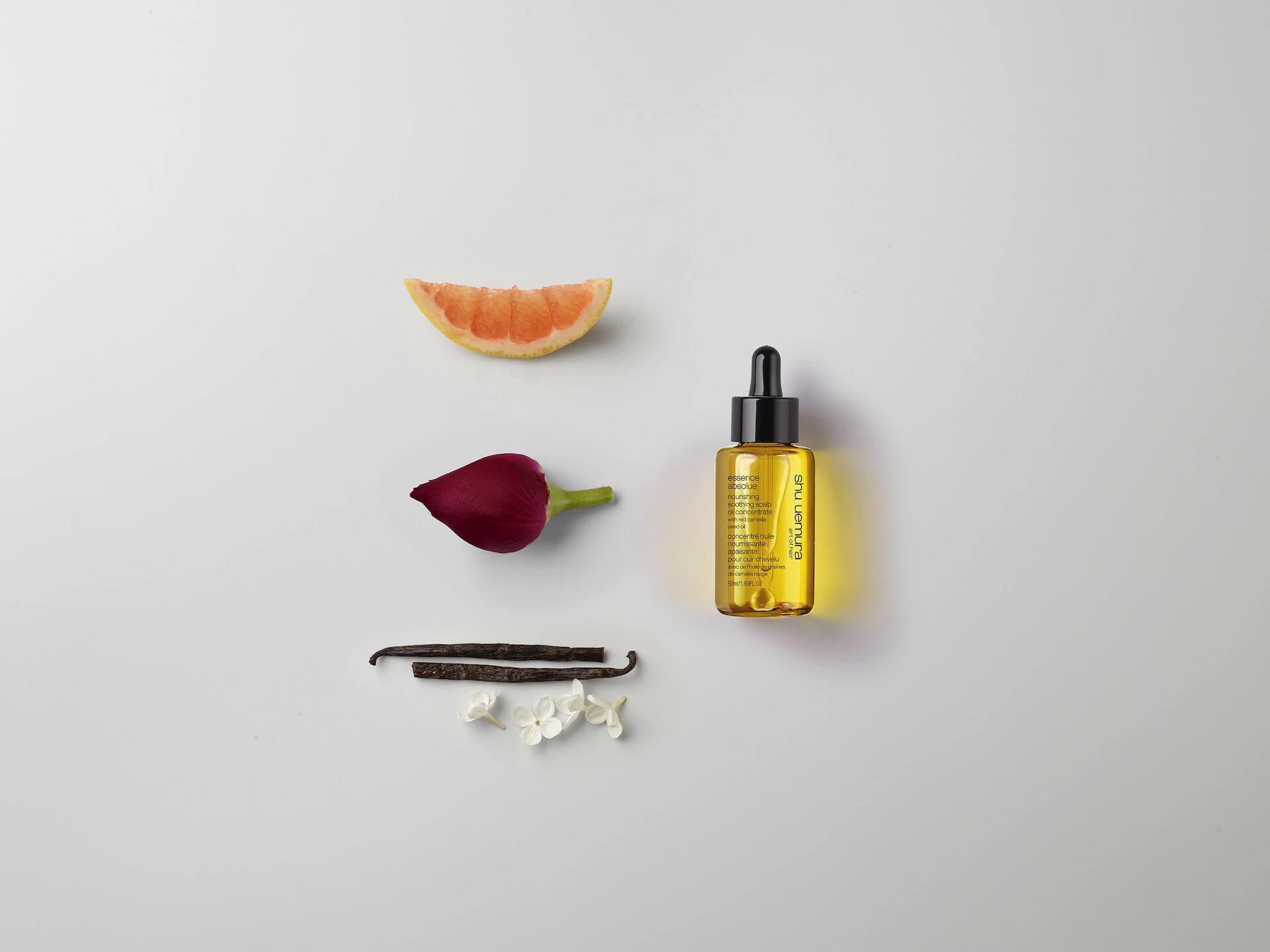 Ulei concentrat nutritiv și calmant pentru scalp Essence Absolue 50 ml - Shu Uemura