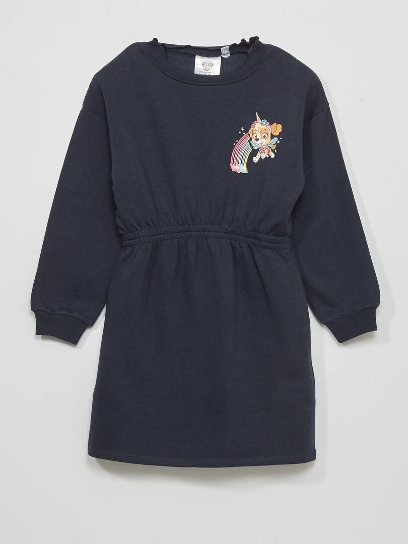 Paw Patrol jurk met lange mouwen - Blauw