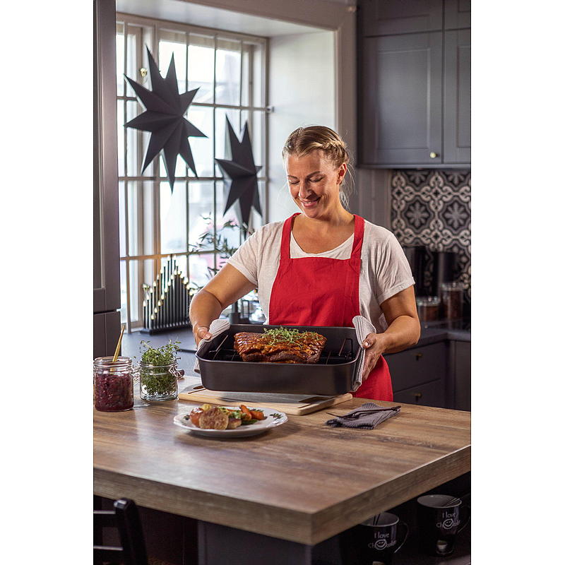 Cuisine Selected Rib ovenschaal 41,5 x 31,5 x 9 cm met antiaanbaklaag