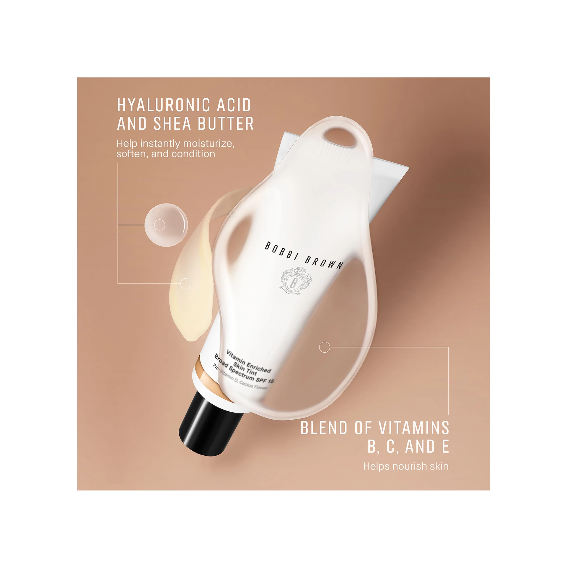 Tonirana hidratantna krema obogaćena vitaminima SPF15 Fair 3 - Bobbi Brown