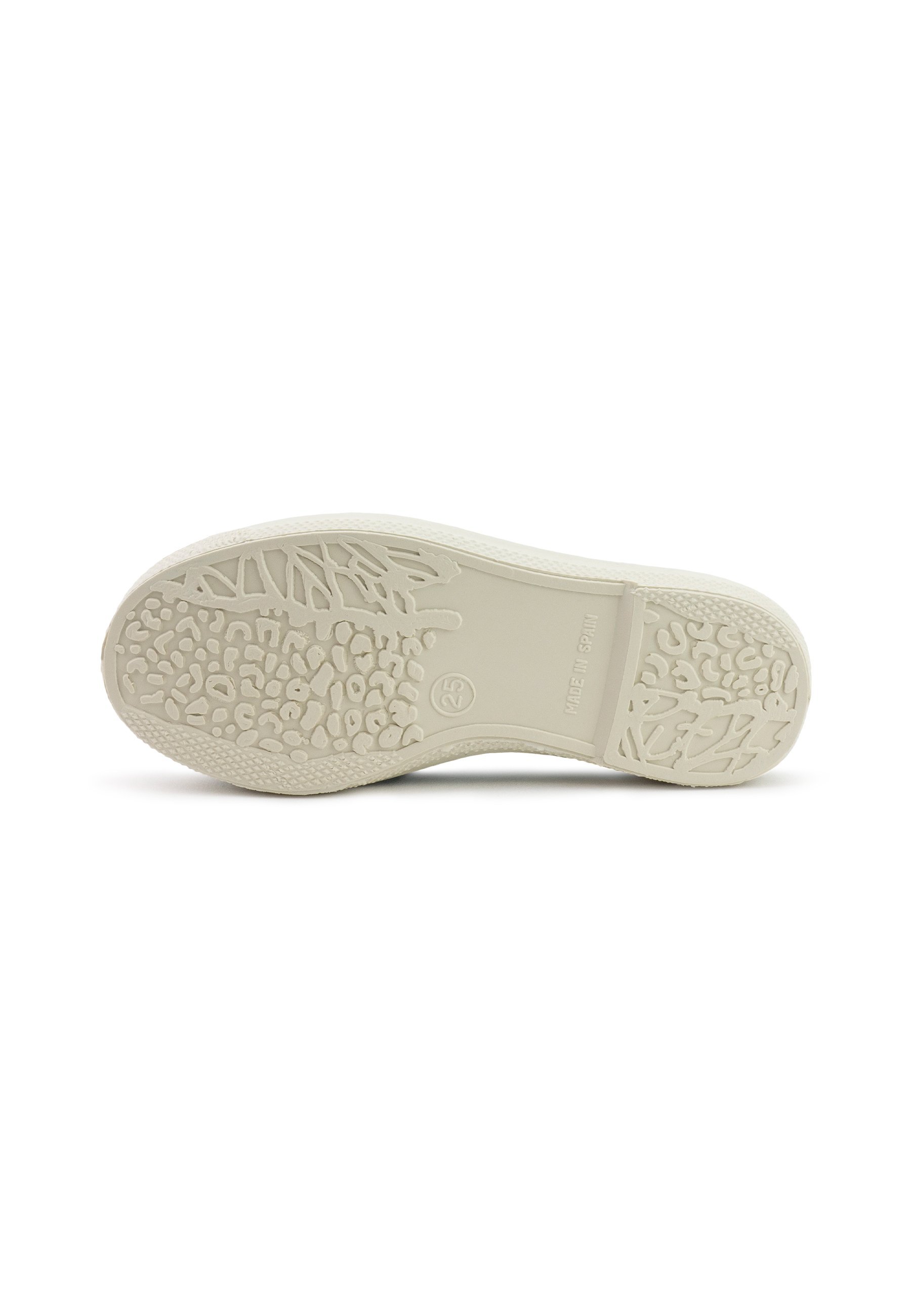 Natural World TENNIS INGLES ELASTICO ENZYMATICO - Baby shoes - wit