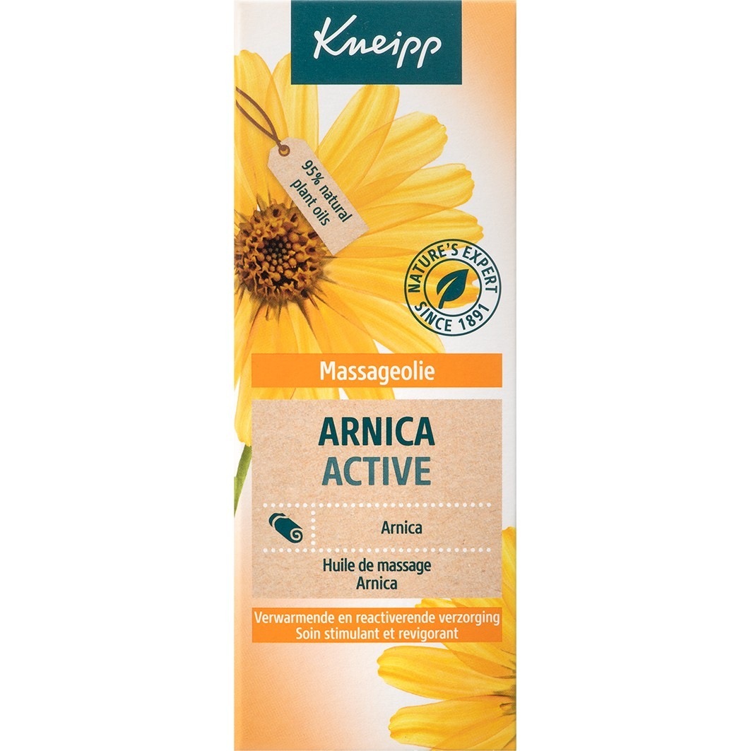 Kneipp telový olej masážny olej s arnikou aktívny - 100 ml