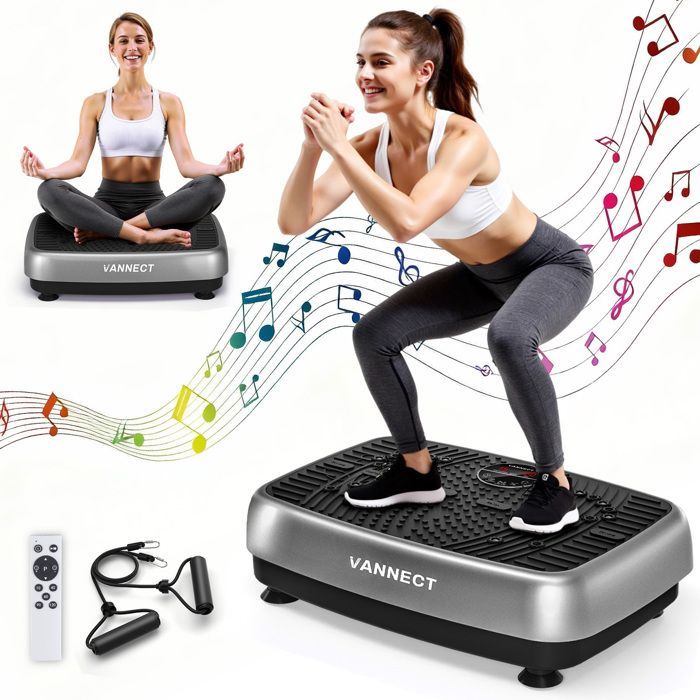 Plateforme Vibrante 2026 Neu 3D - 120 Vitesses - Télécommande - Massage Magnétique - 200kg Max