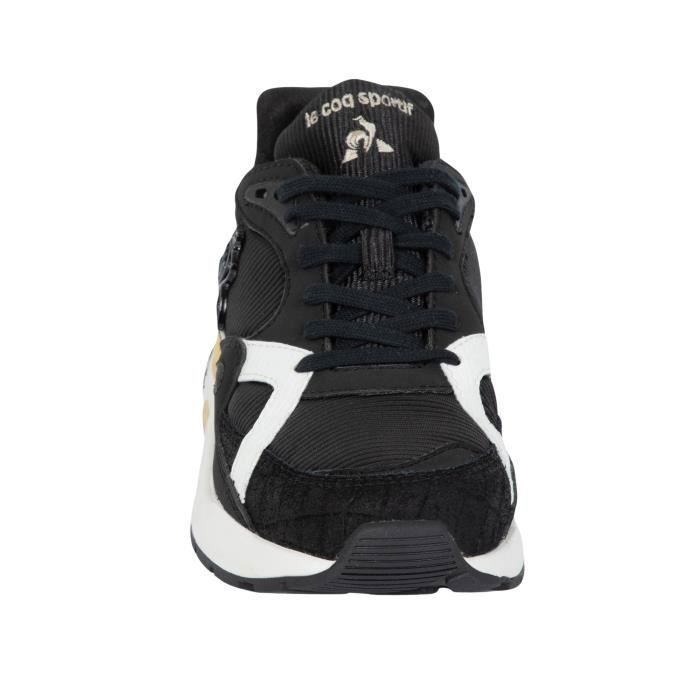 Tênis feminino - COQ SPORTIF - R850 W Chimere - Preto/branco - Tamanho 38 - Respirável