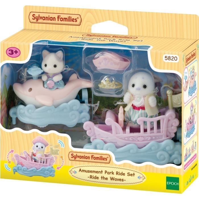 Mini-figures - SYLVANIAN FAMILIES - The Little Sea Train - Ages 3+
