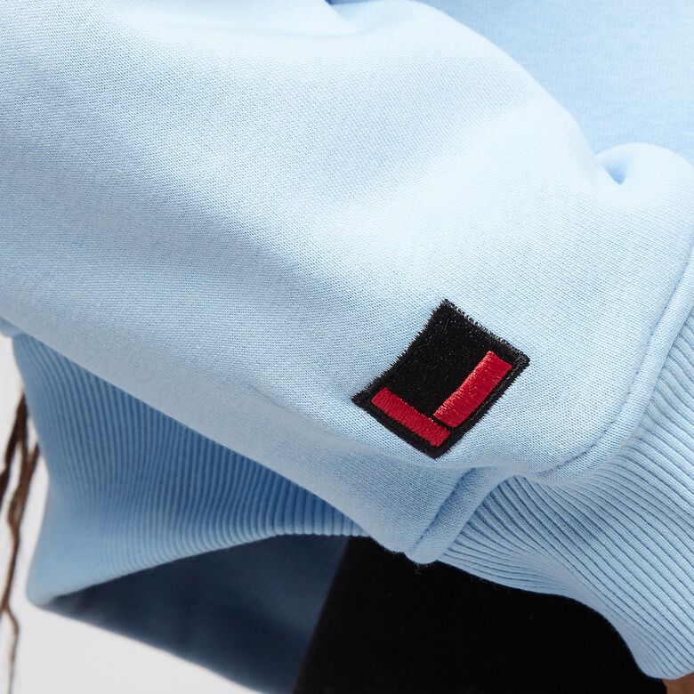 Sweat à capuche orné de strass