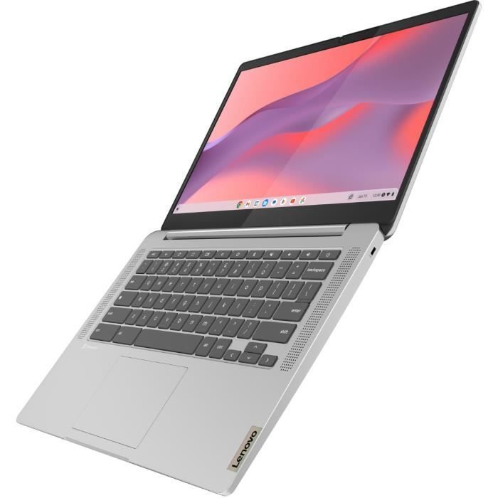 LENOVO IdeaPad Slim 3 14M868 Chromebook Laptop | Chrome OS - Touchscreen FHD da 14'' - MT8186 - 8 GB di RAM - 128 GB di spazio di archiviazione - AZERTY
