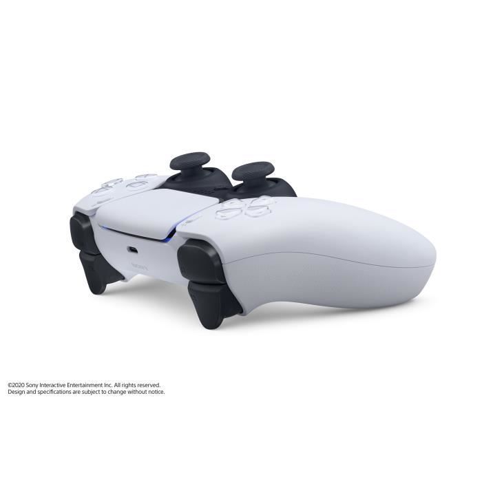 Controller wireless DualSense per PS5, colore bianco, confezione regalo - PlayStation ufficiale