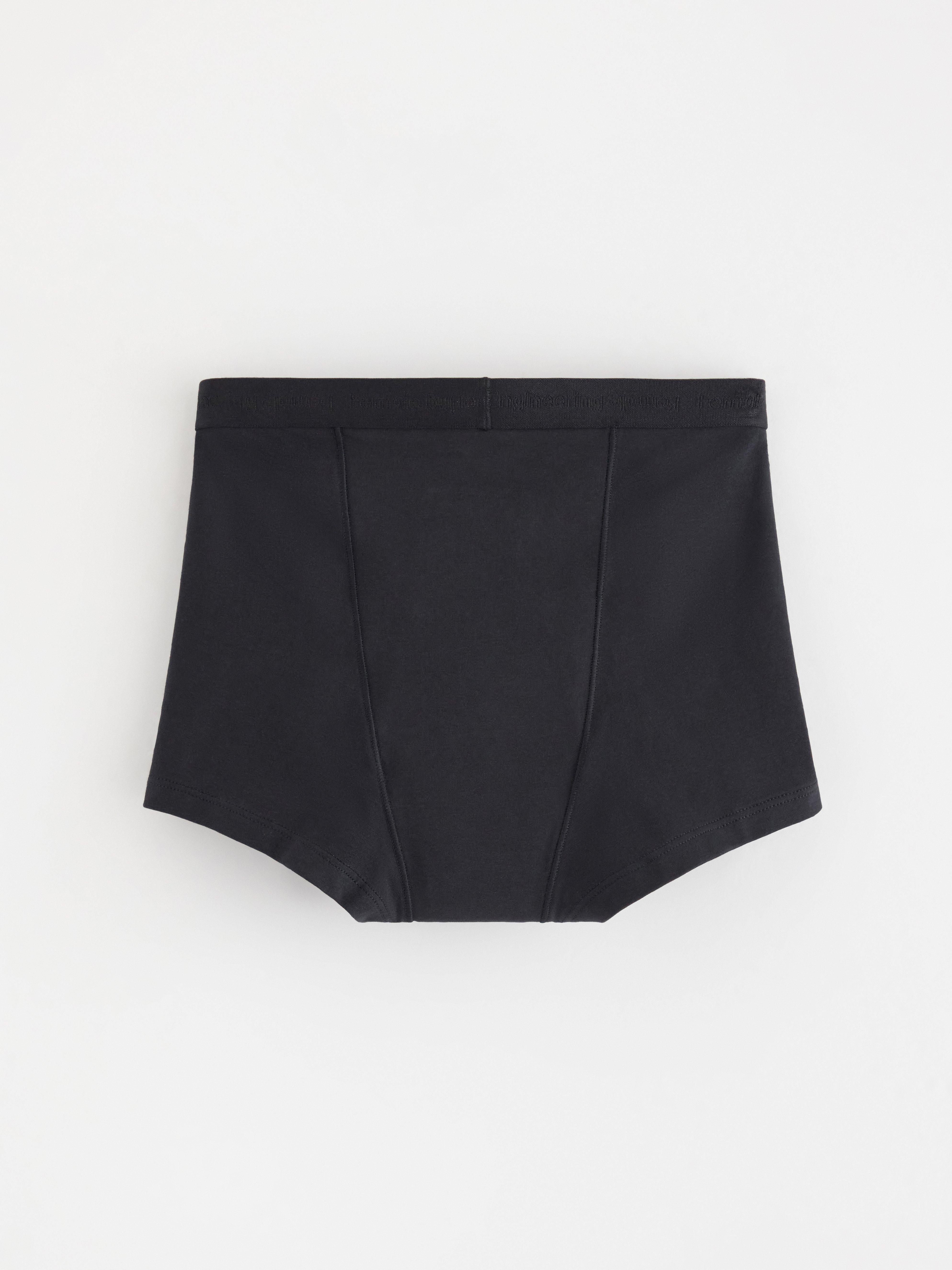 Menstrosa med super absorção – boxeador para adolescentes – Engenharia Feminina Preta