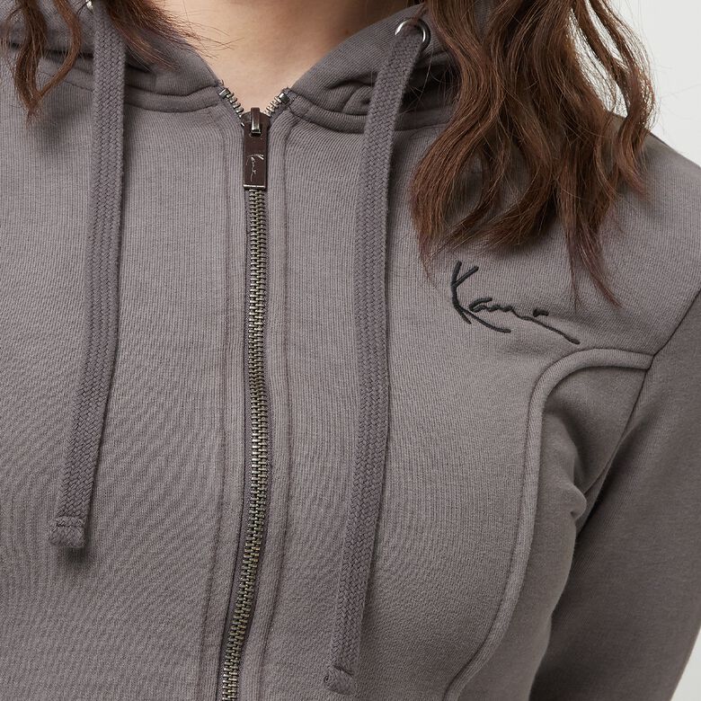 Sudadera con capucha y cremallera completa Chest Signature Washed Corsage