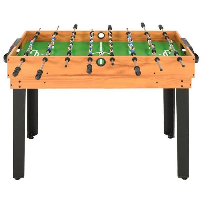 Mesa multijuegos 15 en 1 - vidaXL - Arce - 121x61x82 cm - Marrón