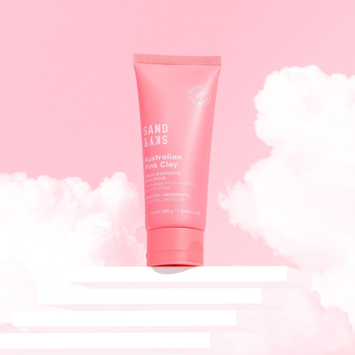 Mikro piling za obraz Sand & Sky z avstralsko rožnato glino - 100 g