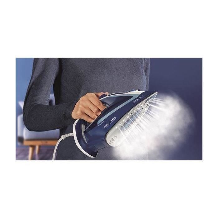 Ferro da stiro CALOR EasyGliss Plus, 2700W, piastra Durilium Airglide, antigoccia, funzione vapore verticale 829135
