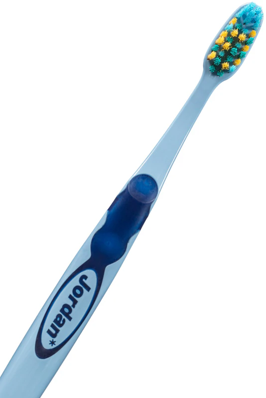 Escova de dentes Jordan Hello Smile Soft para crianças