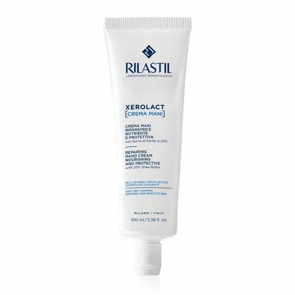 RILASTIL Crema de manos Rilastil Xerolact 100 ml Nueva fórmula regeneradora de crema de manos