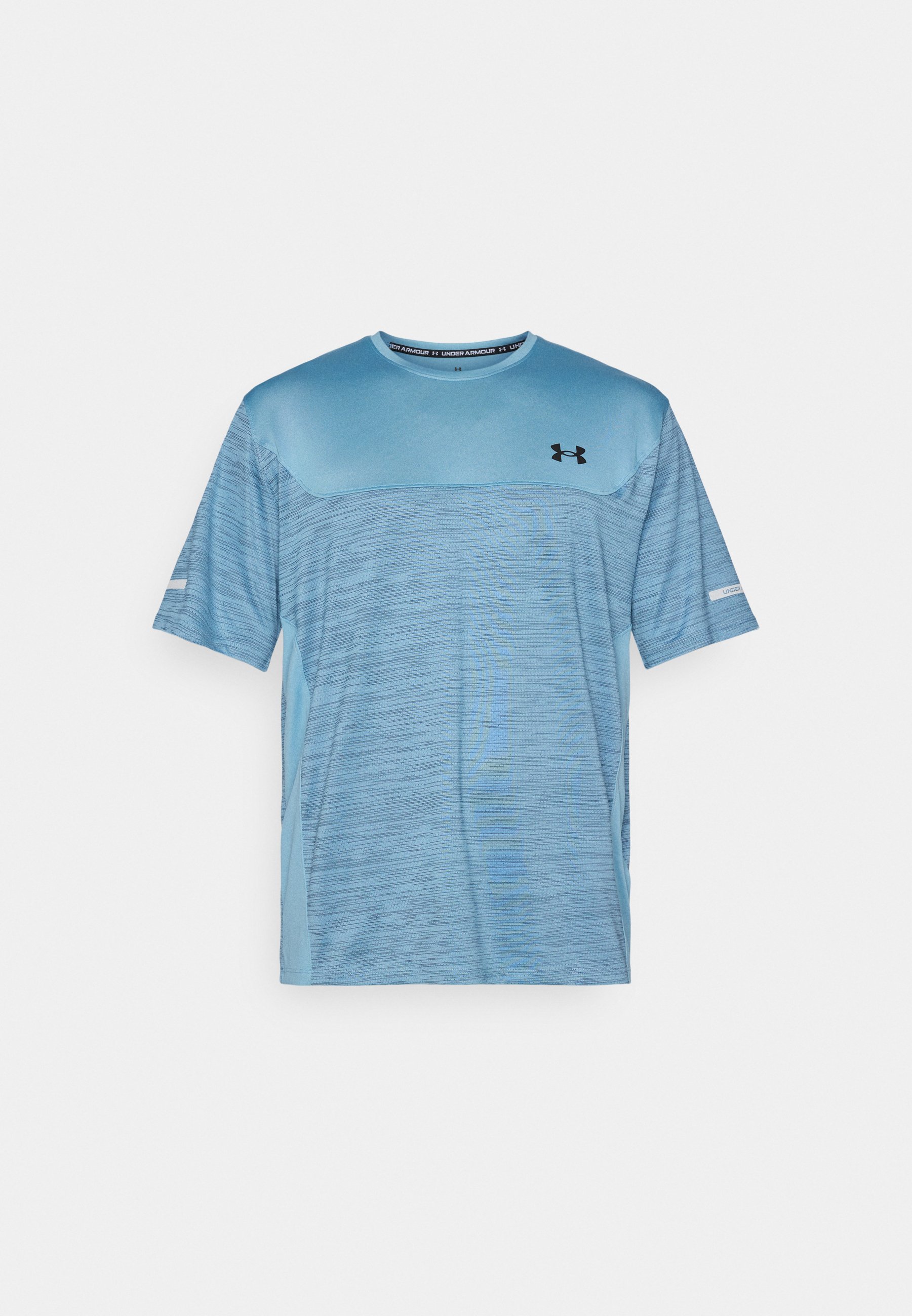Under Armour UTILITY - Sport T-shirt - gewassen marineblauw/blauw rook/zwart