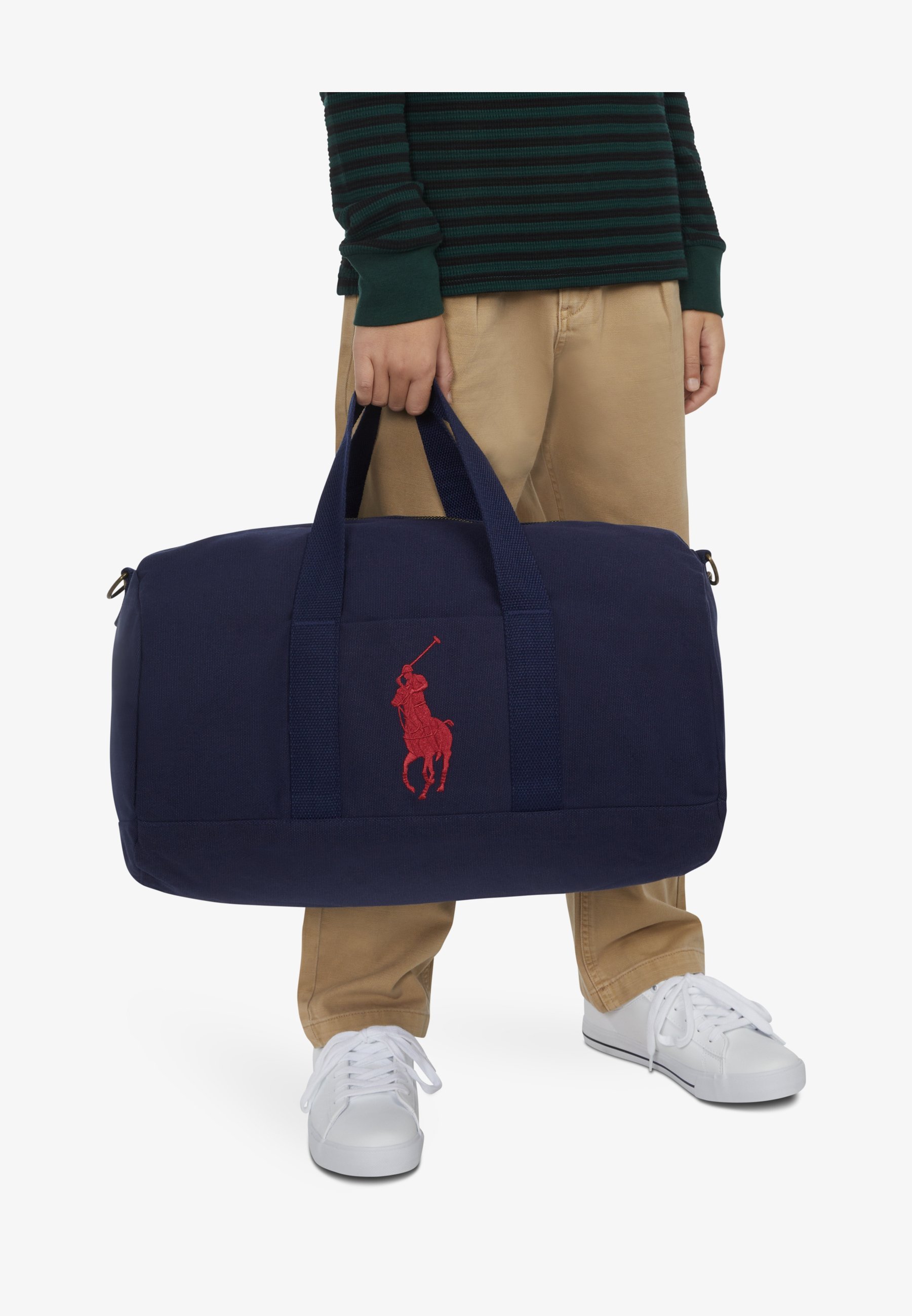 PLAYER DUFFLE UNISEX - Taška na víkend - black