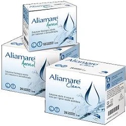 ALIAMARE Aliamare Reine Sterile Lösung mit Meerwasser 24 Flaschen Nasenhygiene