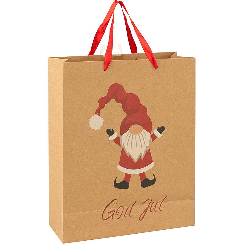 Presentpåse för hemmet 32x26x10 cm kraftpapper
