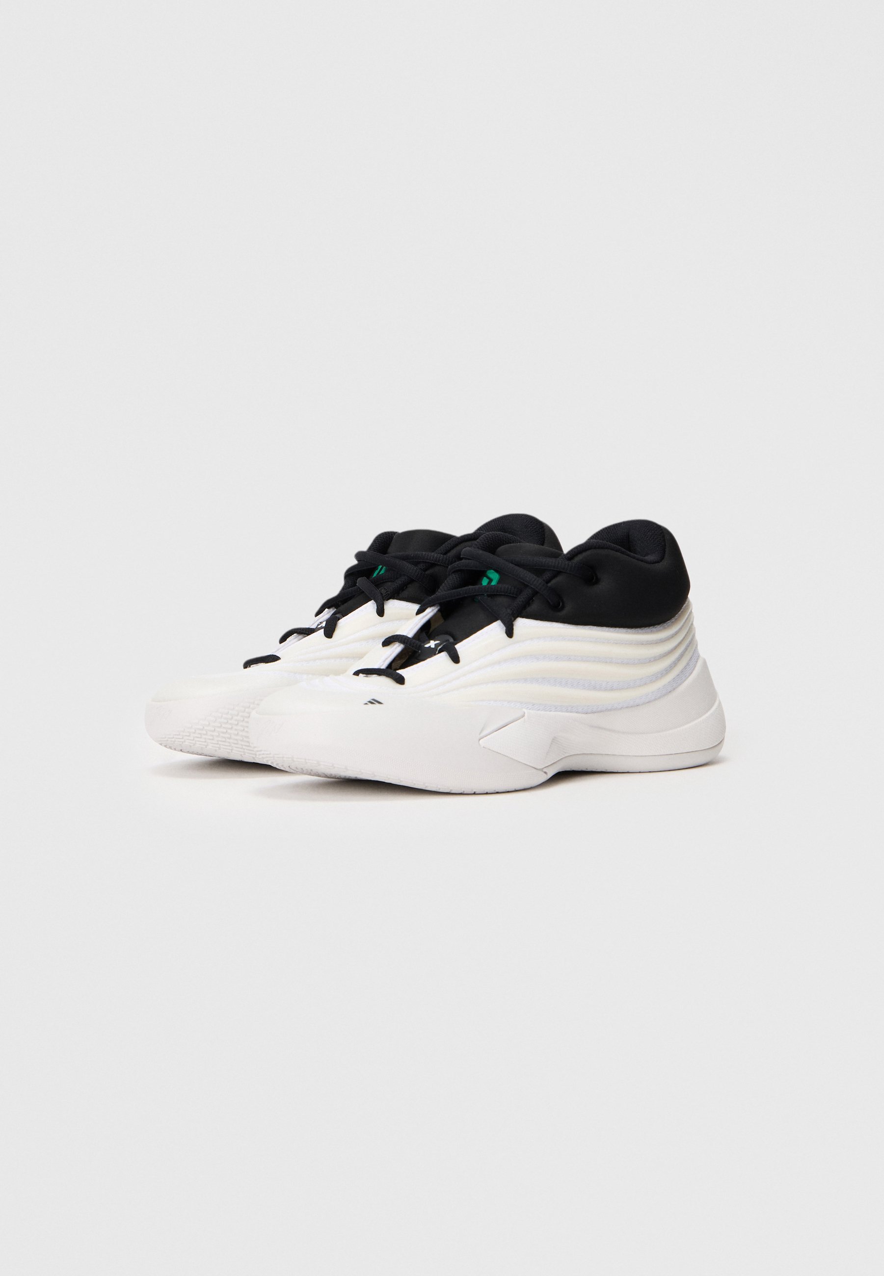 adidas Performance DAME X UNISEX - Chaussures de basketball - Noir/Vert court