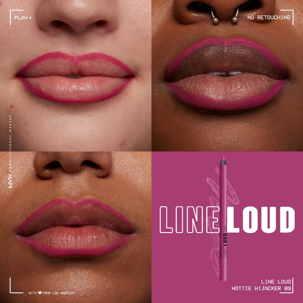 NYX Professional Makeup Lipliner Line Loud Lip Pencil - 1.2g