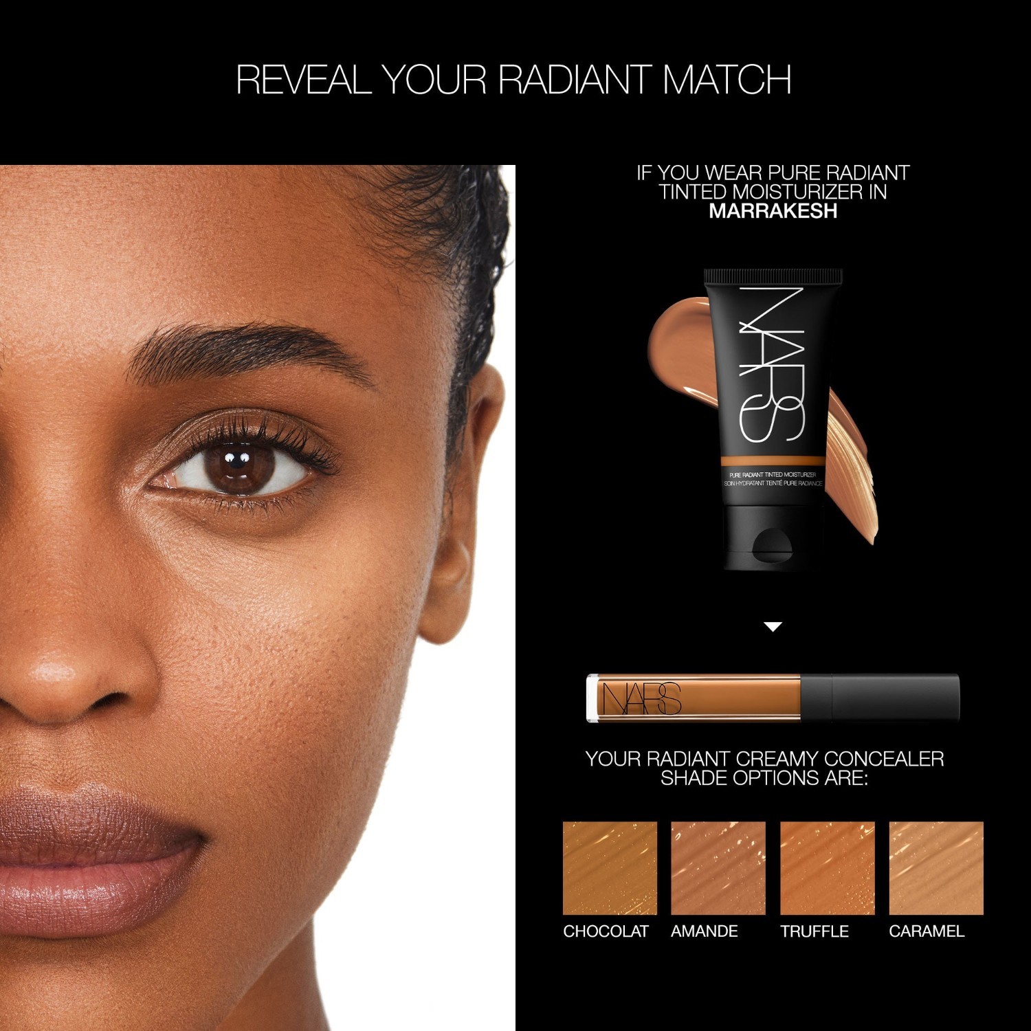 NARS „Pure Radiant“ tonuotas drėkinamasis kremas nuo saulės SPF 30, 50 ml