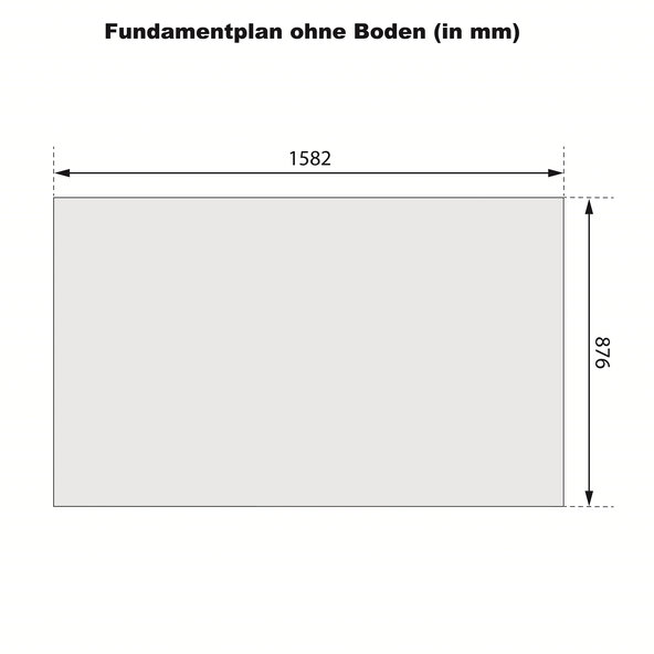 Afvalbakopbergunit met verhoogd bed, naturel