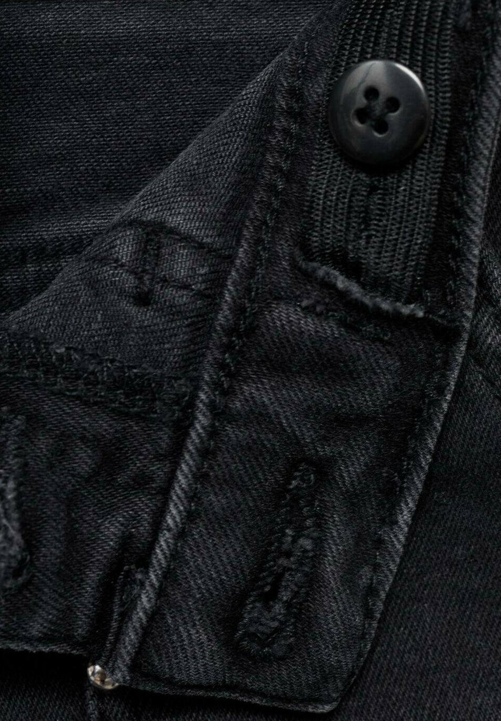 Džíny slim fit - black denim