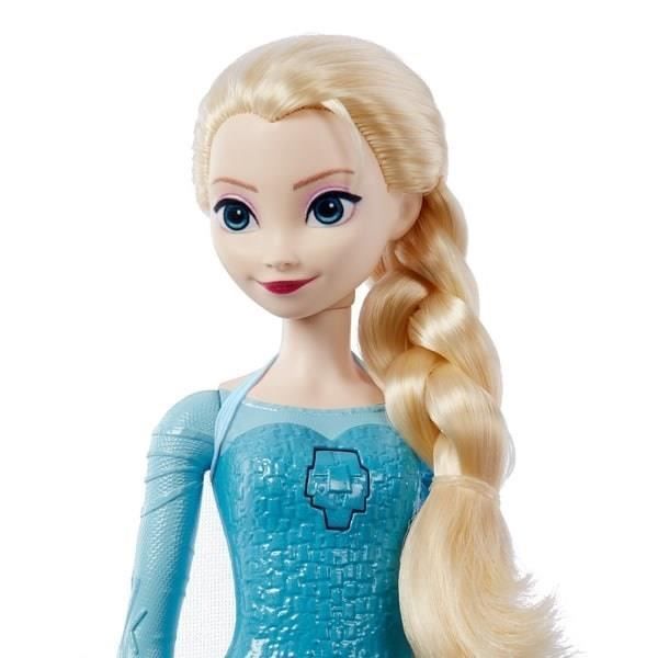 Disney Frozen Elsa Singing Doll - Song in 4 Languages - Ages 3+ - JDX48