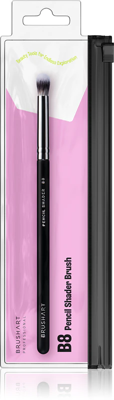 BrushArt Professional B8 Pencil shader penseel voor nauwkeurige applicatie van oogschaduw.