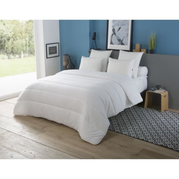Edredón DODO Country Style para todo tipo de peso - 200 x 200 cm - Blanco