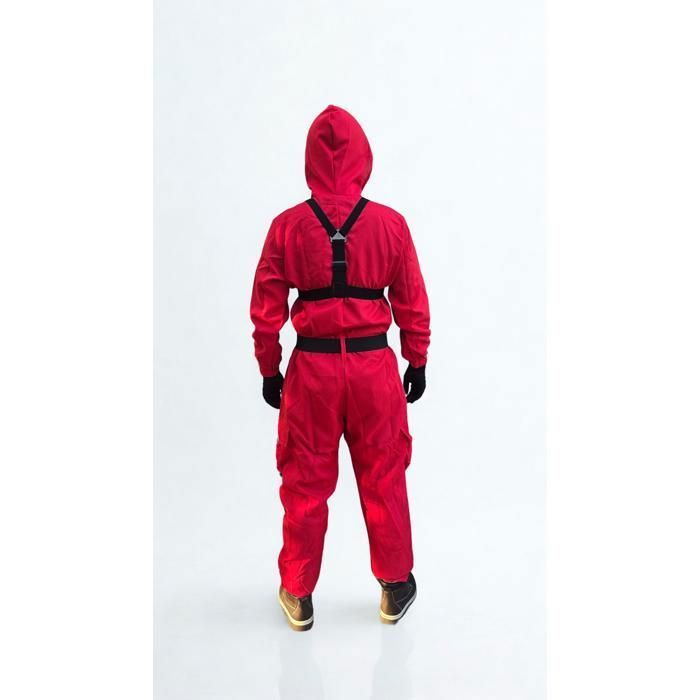 Costume Squid Game complet, Ensemble Jeu De Calmar, Cosplay, Outfit, Joueur squid game, Garde