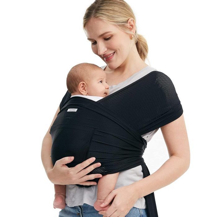 Momcozy AirMesh -kantoreppu – Kesäinen kantoreppu vastasyntyneille ja taaperoille – Viilentävä kangas