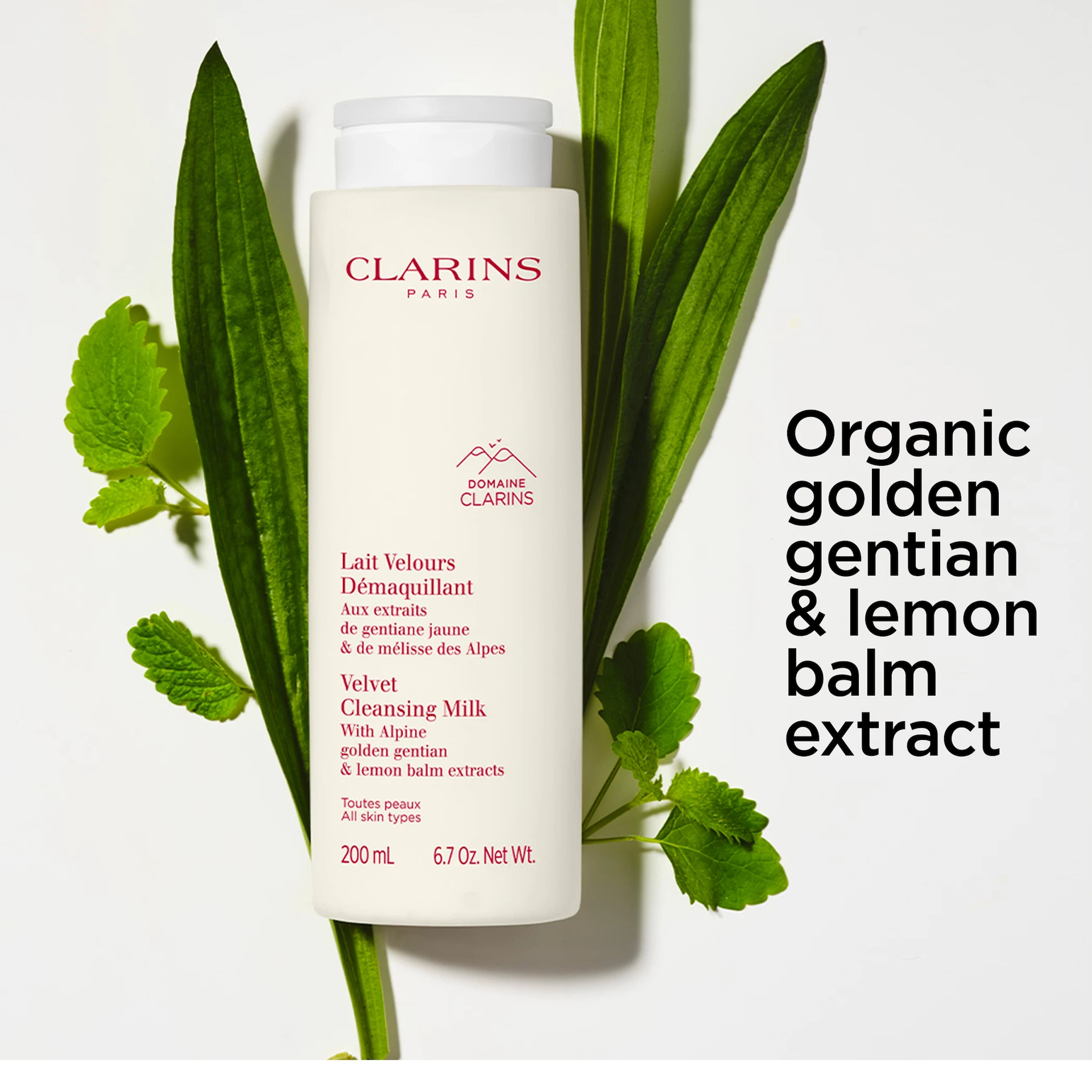 Samta attīrošais pieniņš 200 ml - Clarins