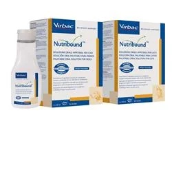 VIRBAC Virbac Nutribound voedingssupplement voor herstellende katten, 3 flessen van 150 ml
