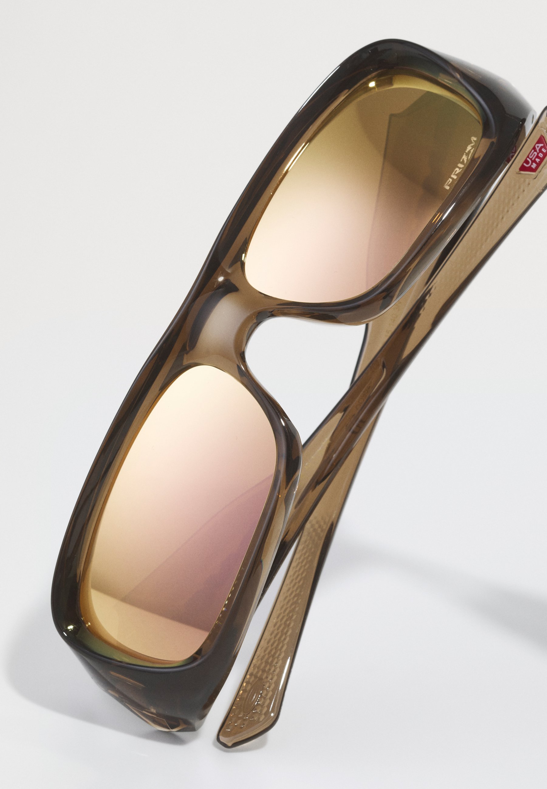 Lunettes de soleil Oakley PERMIAN UNISEX - marron fumé