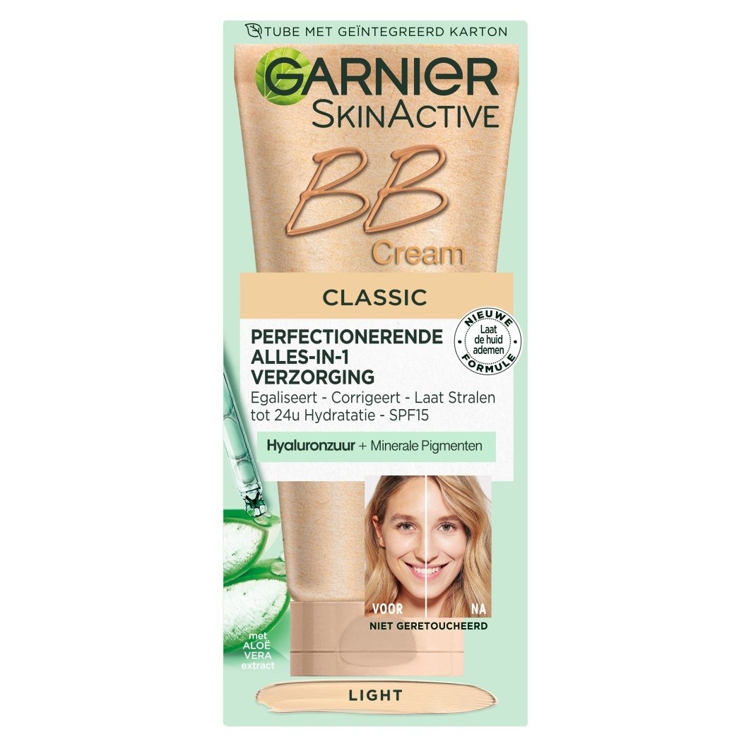 Garnier sejas krēms BB krēms Classic Light 5-in-1 dienas krēms - 50 ml