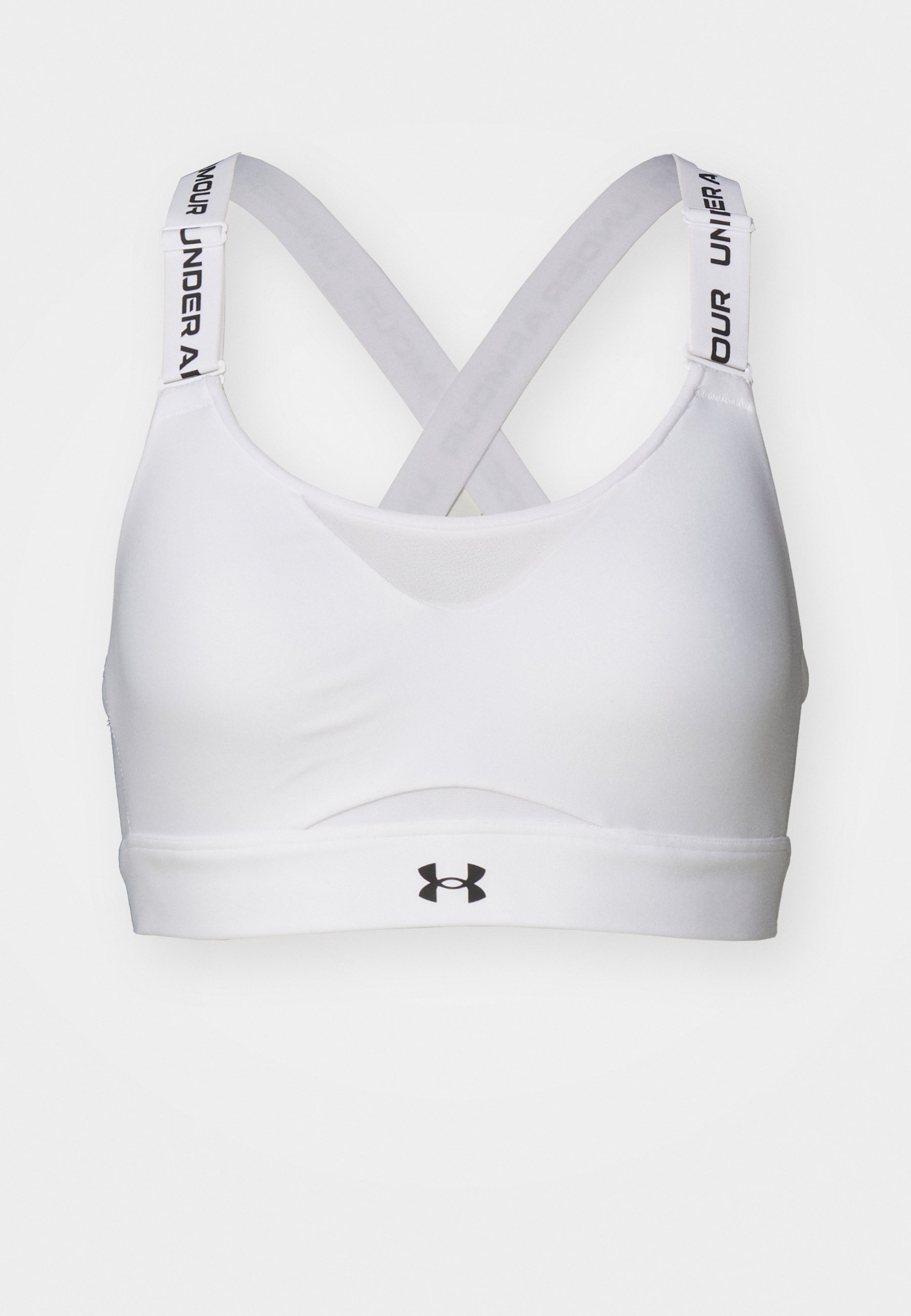 Reggiseno sportivo Under Armour INFINITY 2.0 HIGH ad alto sostegno - bianco/nero