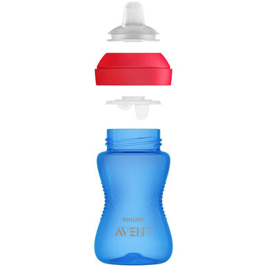 Philips Avent Copo com Palhinha Azul/Vermelho      1 un 1 un