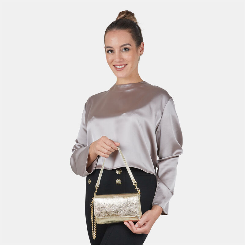 Mini borsa da donna in pelle