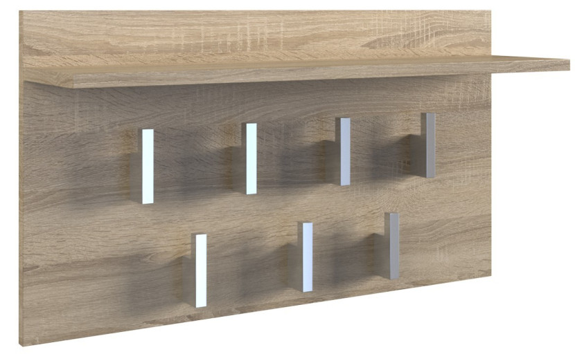 Wieszak półka 2F dąb sonoma