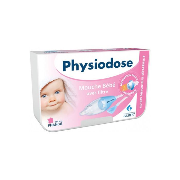Aspirador nasal infantil Gilbert Physiodose + 1 filtro