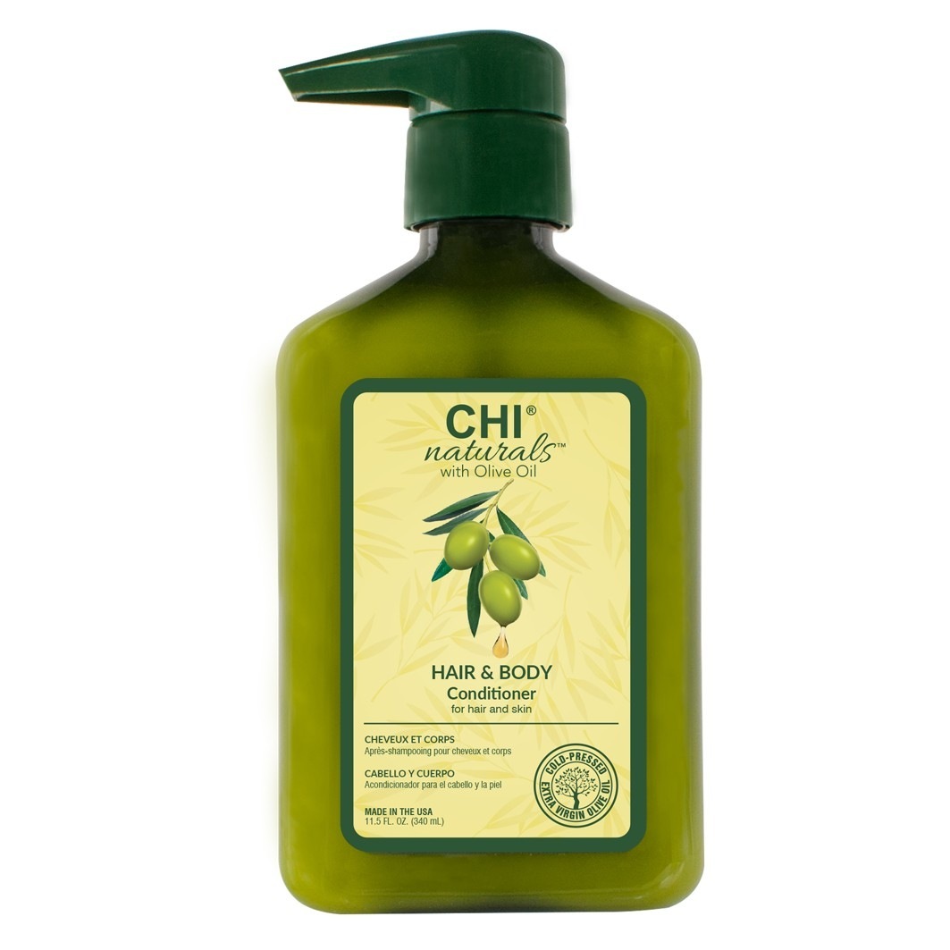 CHI Kondicionér Naturals s olivovým olejom na vlasy a telo - 340 ml