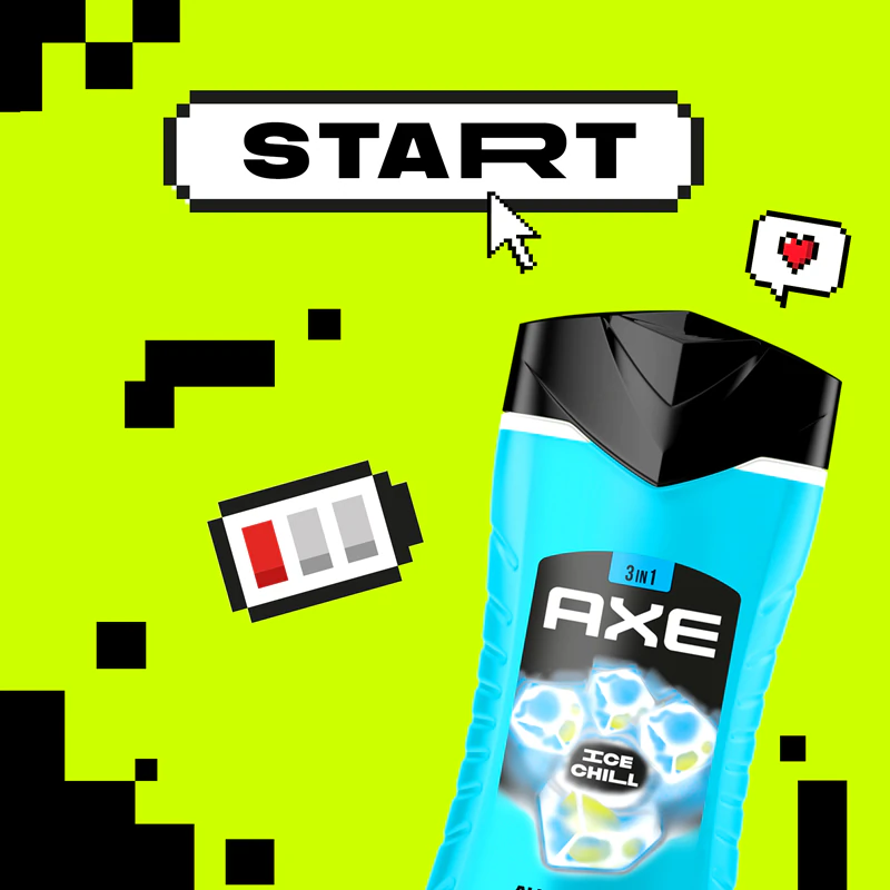 Sprchový gél Axe Ice Chill na tvár, telo a vlasy