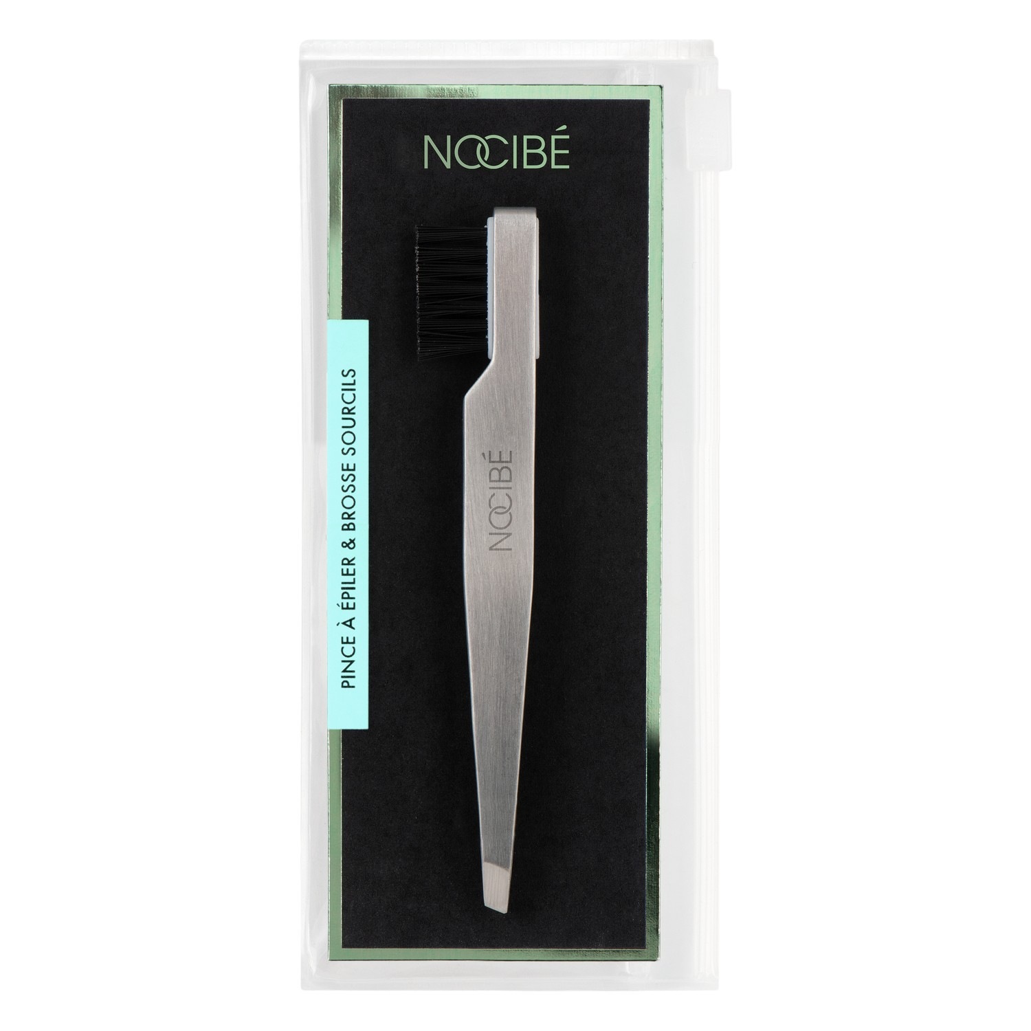 Nocibé Pince à épiler et brosse pour sourcils