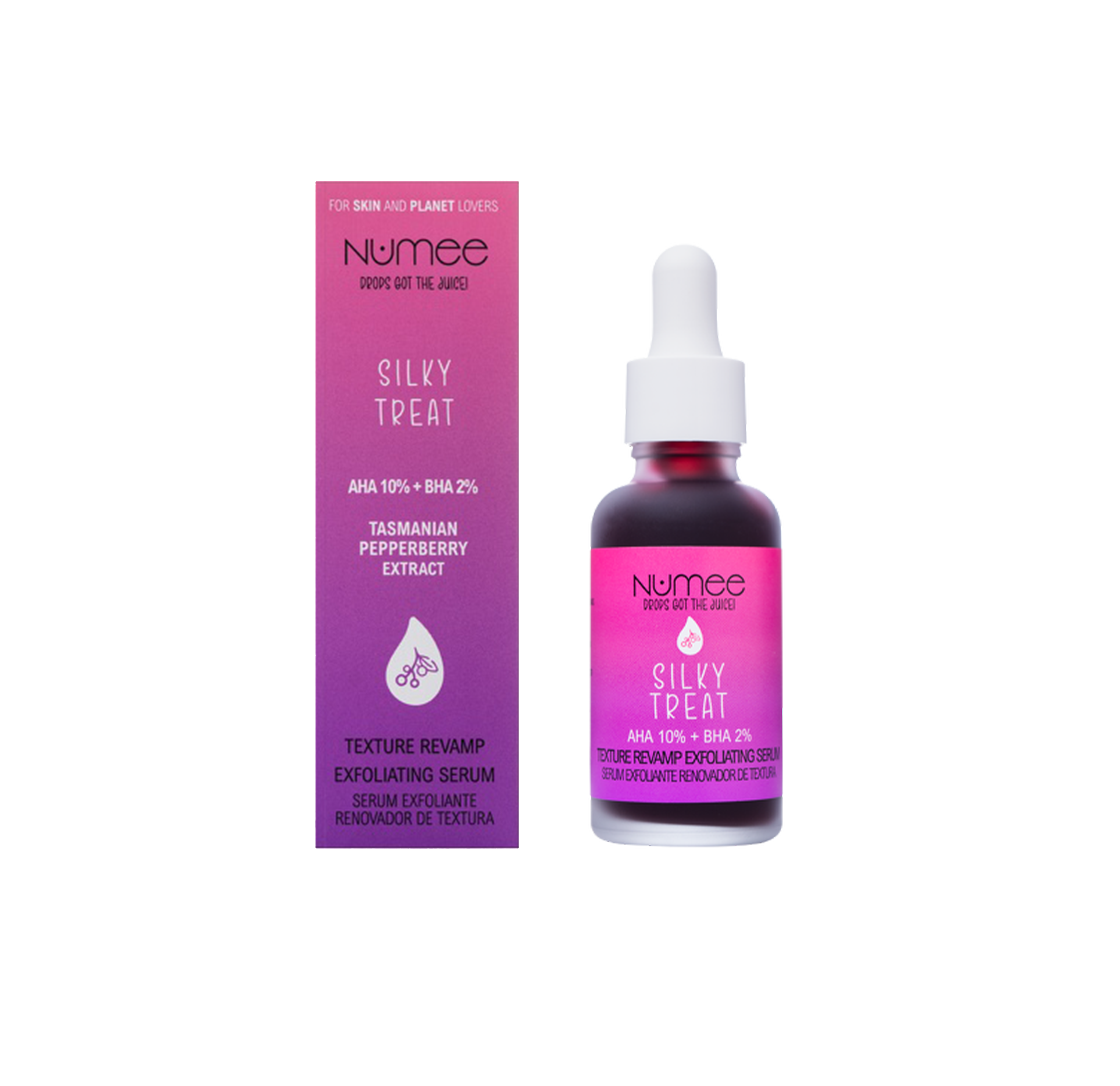 Silky Treat revitalizirajući piling serum Serumi
