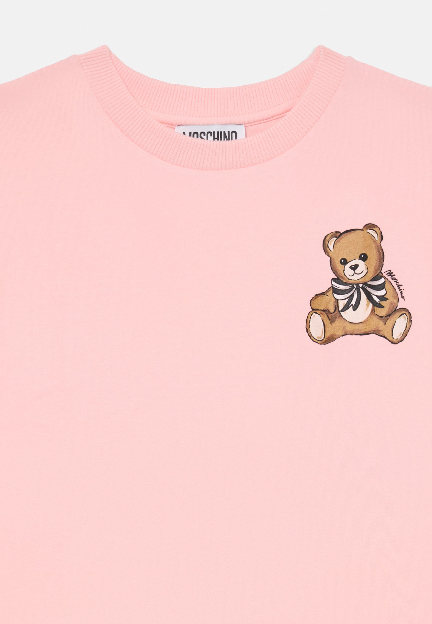 MOSCHINO MAXI - Nyomott mintás póló - cukorrózsa