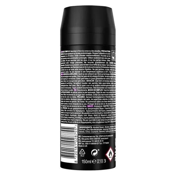 Axe Excite дезодоранс и спреј за тело<br>150ml