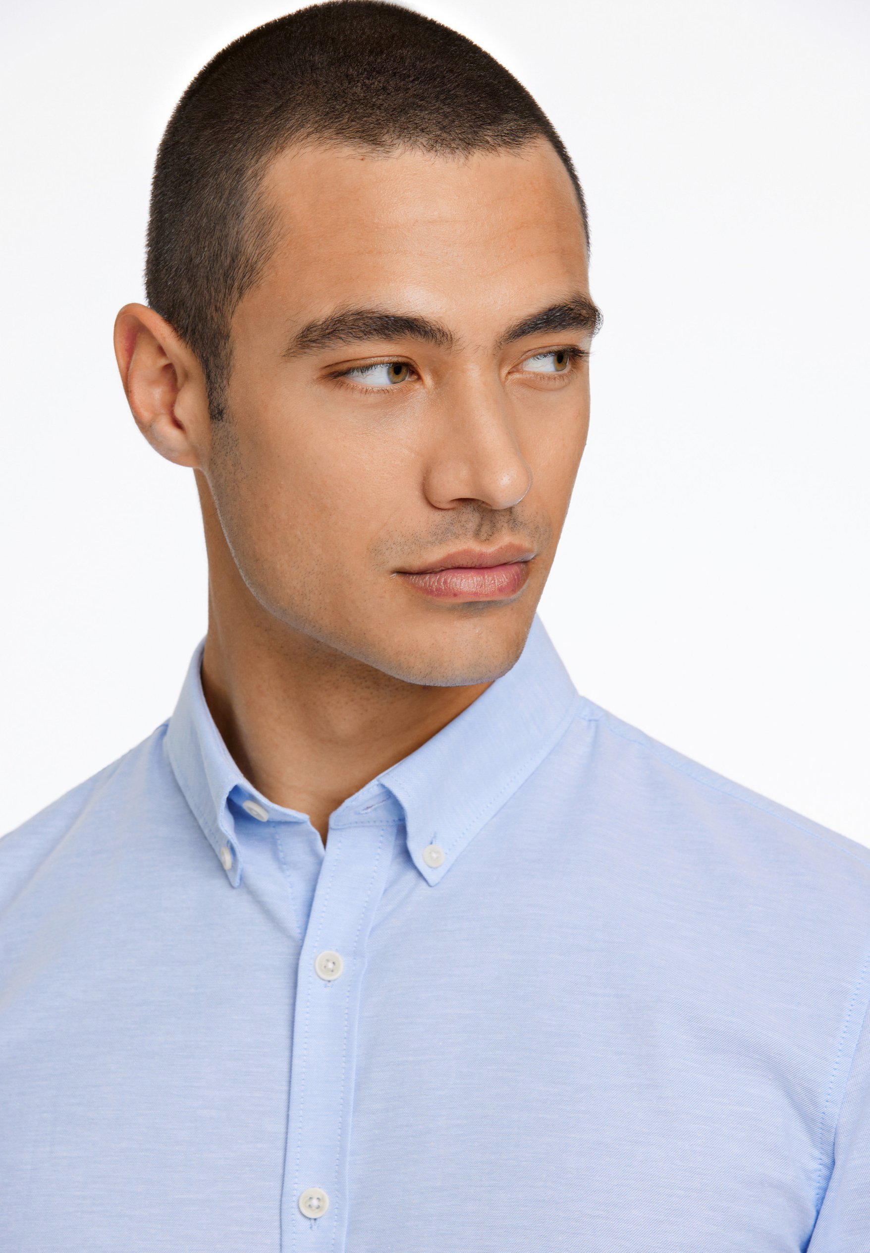 Lindbergh SUPERFLEX - Shirt - lichtblauwe mix