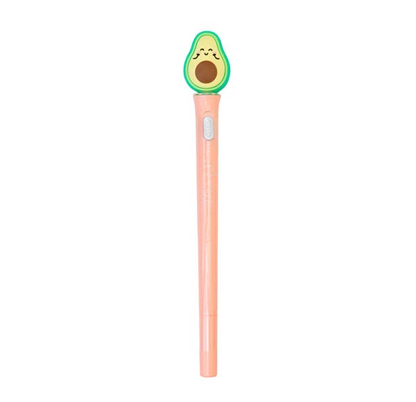 Svítící pero s avokádem | 1 kus